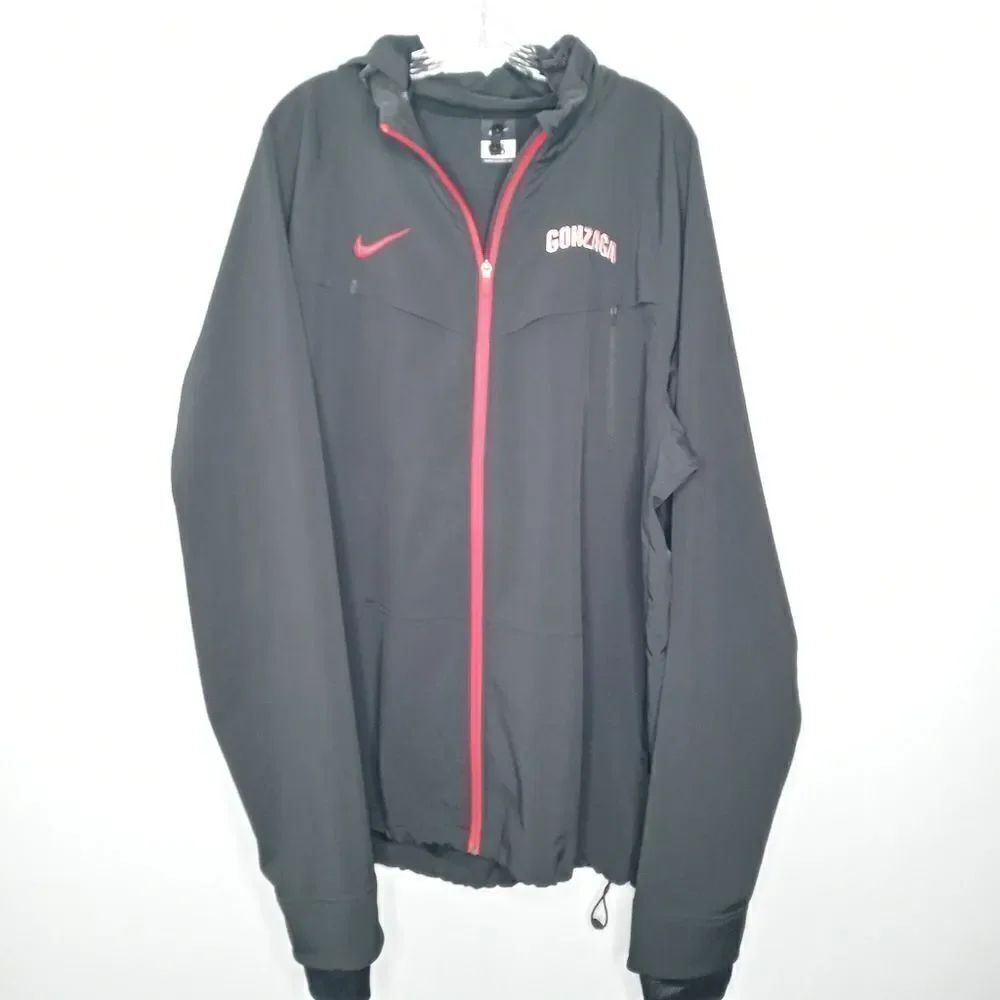 Nike Gonzaga zip up jacket size XLT